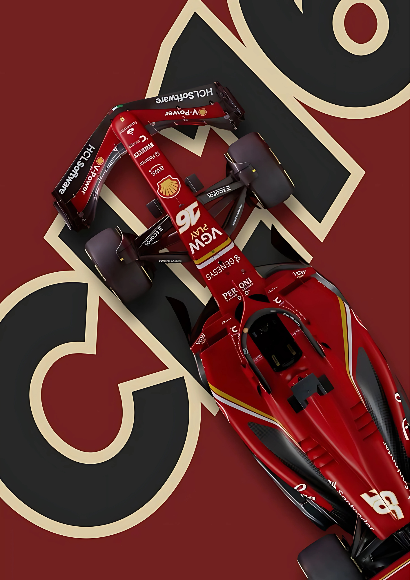 Charles Leclerc Ferrari #16
