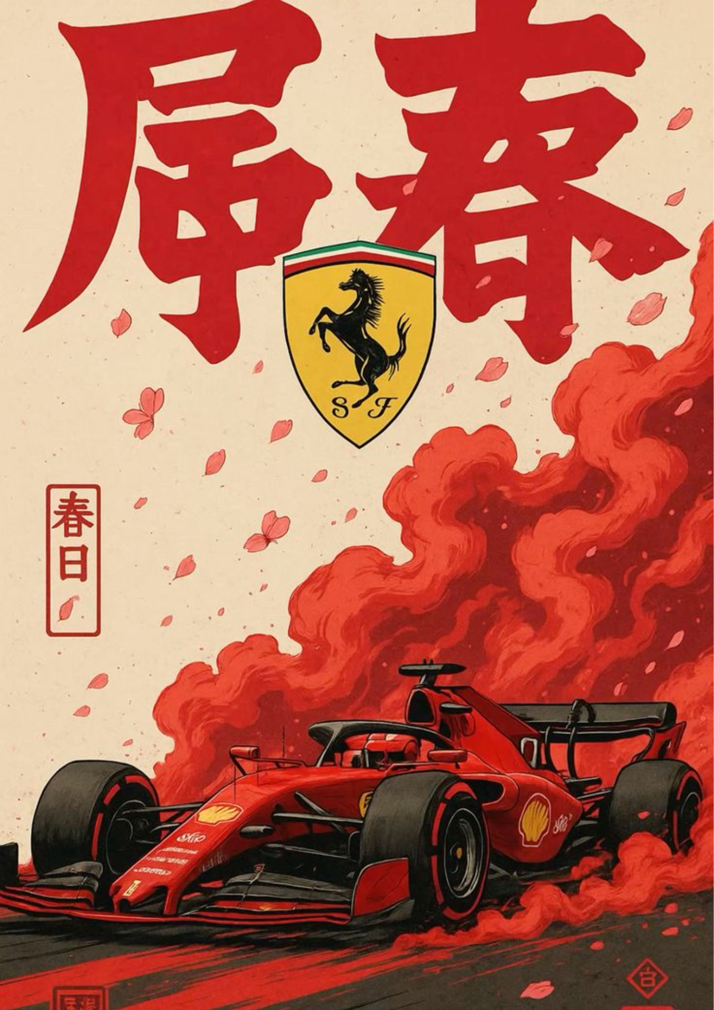 Track Attack – Contemporary F1 Art