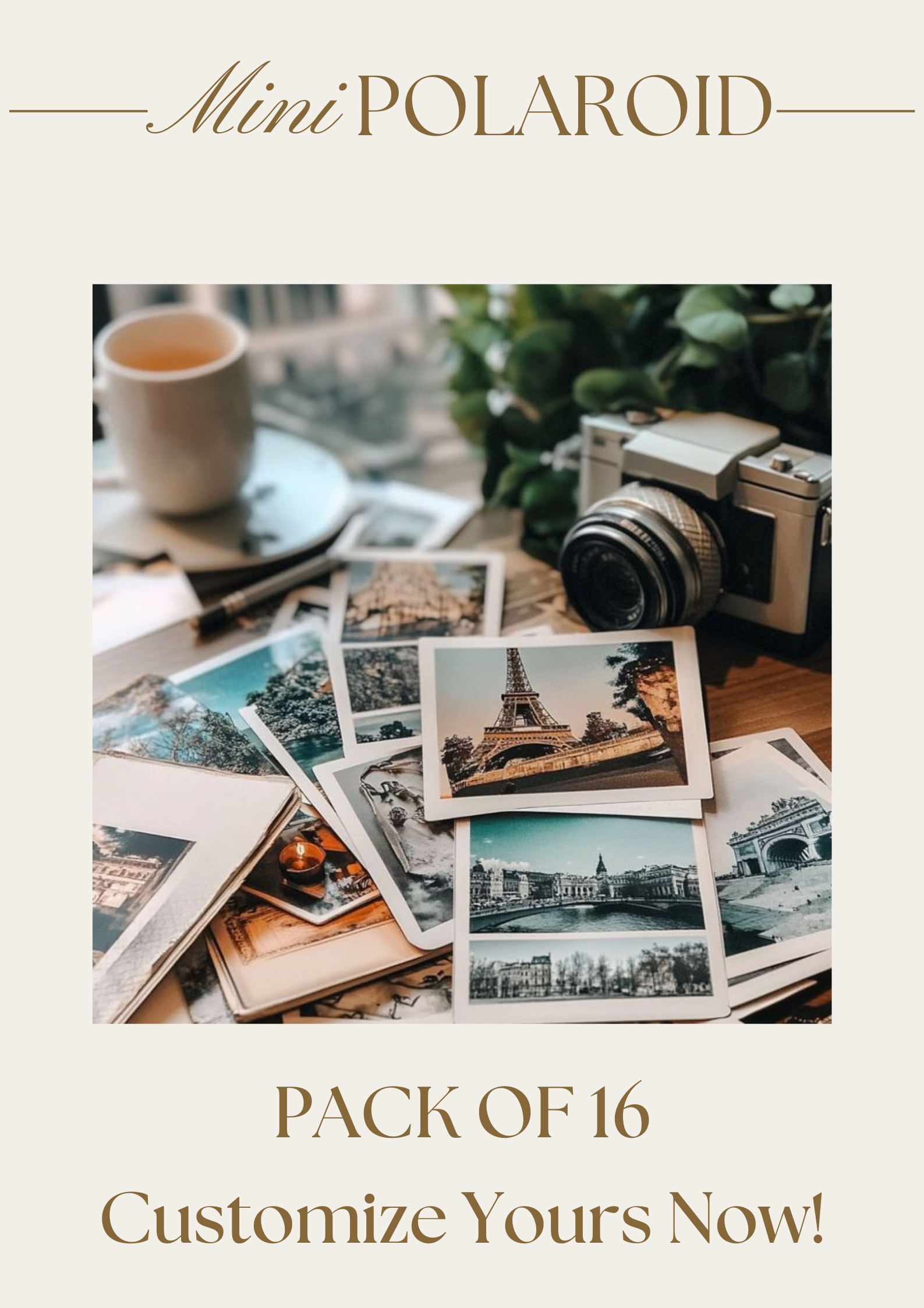 Mini Polaroid (Pack of 16)